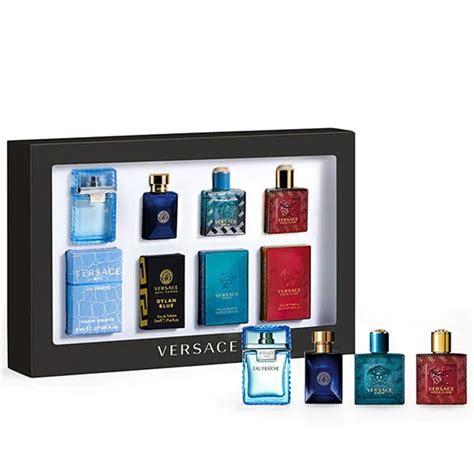 versace versace men's sampler coffret gift set|macy's Versace gift set.